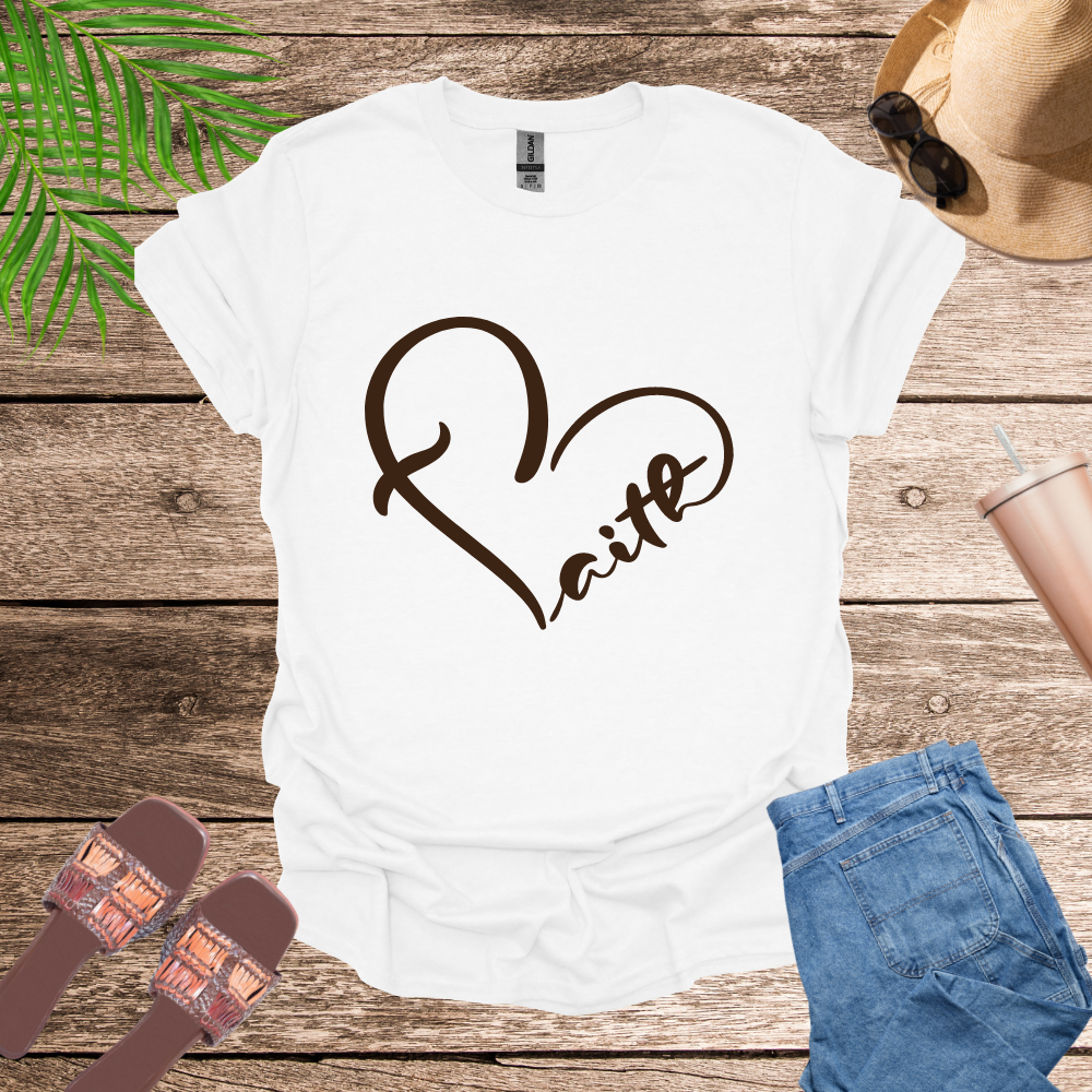 Faith in Heart T-Shirt