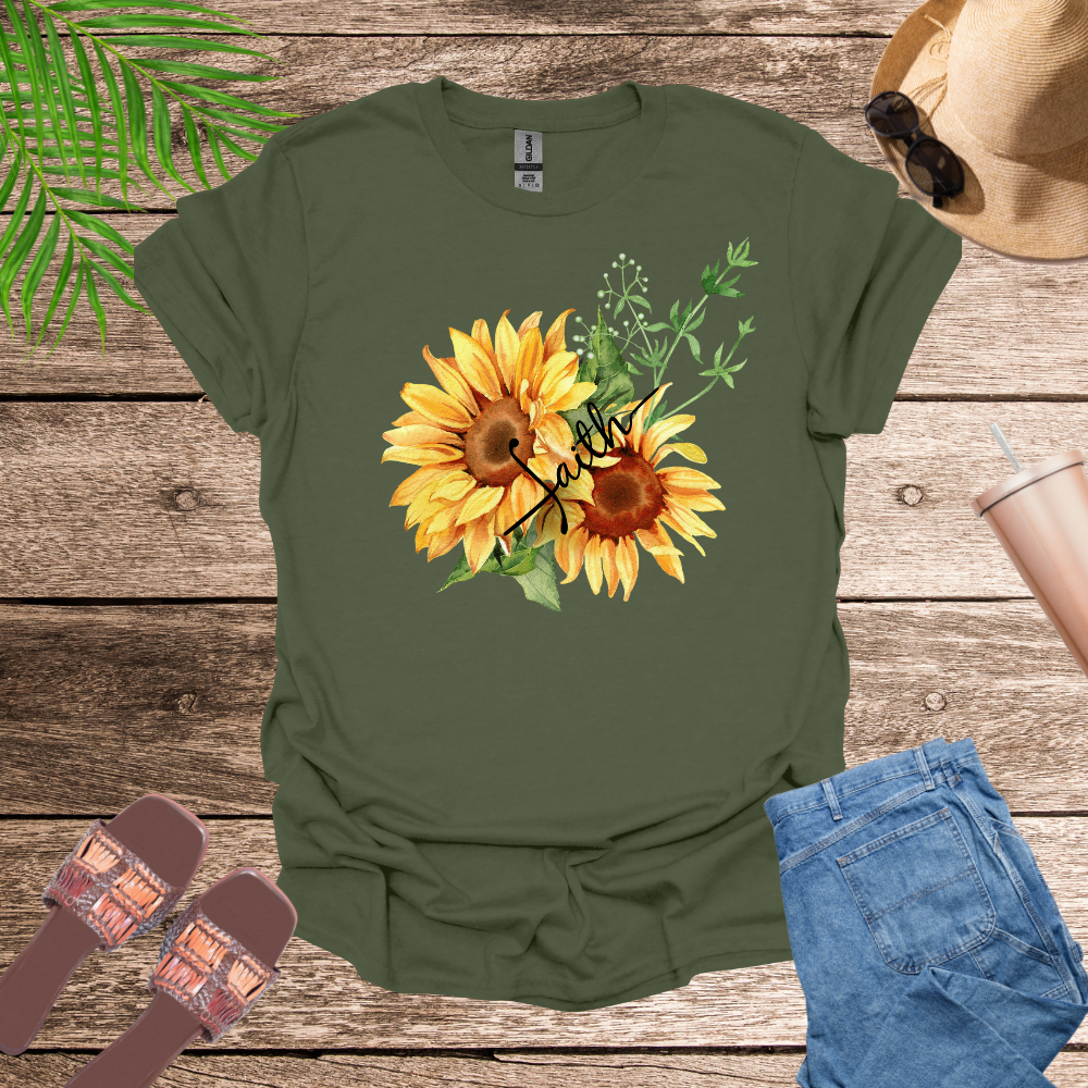 Sunflower Faith T-Shirt