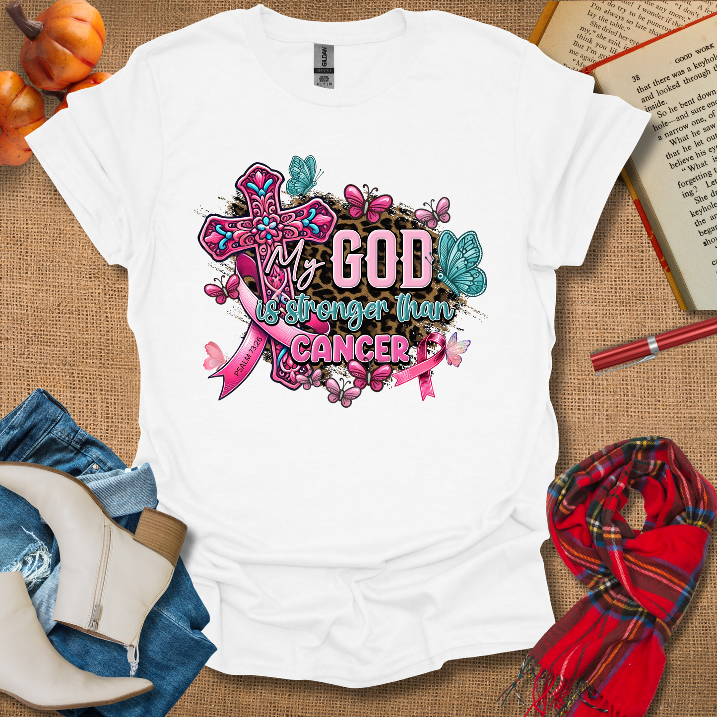 My God is Stronger Than Cancer T-Shirt